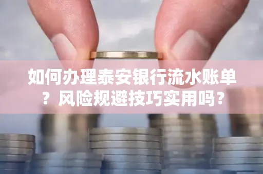 如何办理泰安银行流水账单?风险规避技巧实用吗?