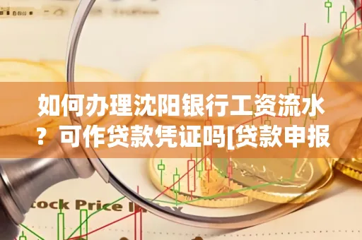 如何办理沈阳银行工资流水？可作贷款凭证吗[贷款申报必见]