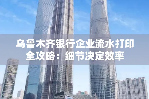 乌鲁木齐银行企业流水打印全攻略:细节决定效率
