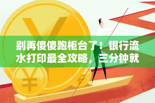 别再傻傻跑柜台了！银行流水打印最全攻略，三分钟就搞懂