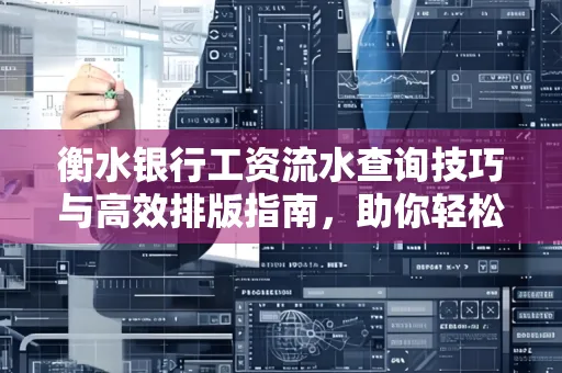 衡水银行工资流水查询技巧与高效排版指南,助你轻松通过贷款审批