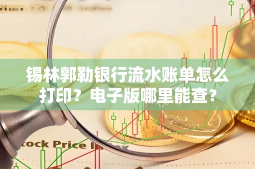 锡林郭勒银行流水账单怎么打印?电子版哪里能查?
