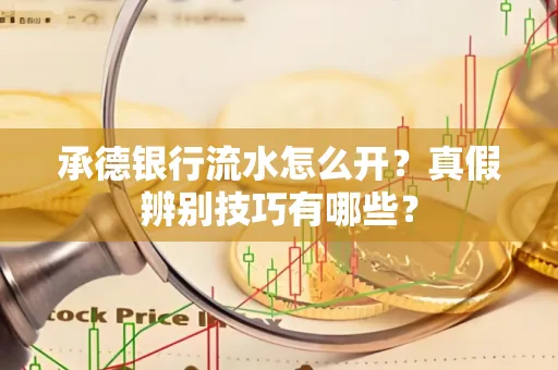 承德银行流水怎么开?真假辨别技巧有哪些?