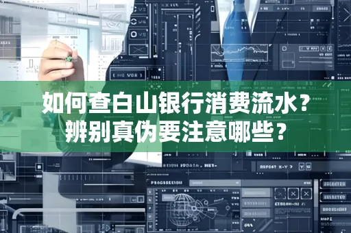 如何查白山银行消费流水?辨别真伪要注意哪些?