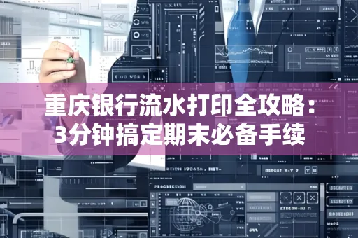 重庆银行流水打印全攻略:3分钟搞定期末必备手续