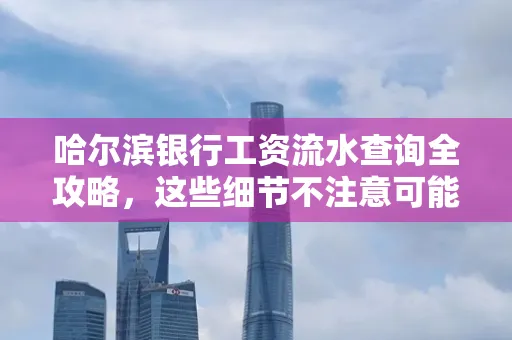 哈尔滨银行工资流水查询全攻略,这些细节不注意可能吃大亏